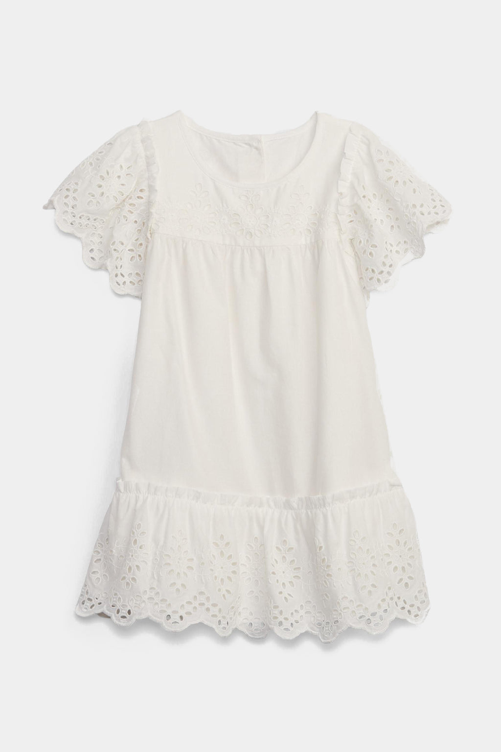 Gap - Baby Layered dress with English embroidery