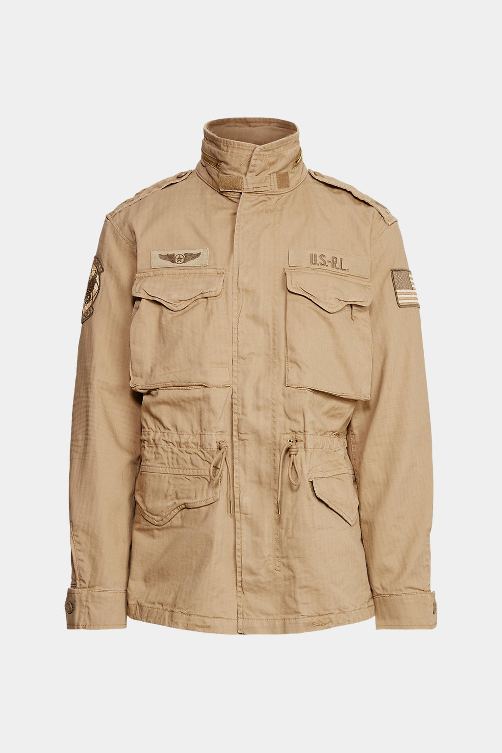 Polo Ralph Lauren - Parka with Crest and Pocket Detail