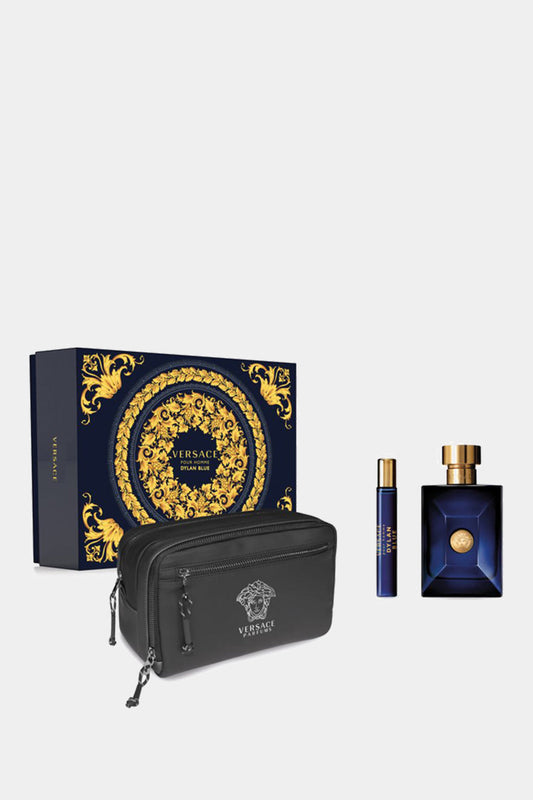 Versace  - Dylan Blue Eau De Toilette 100ml Spray 3 Pieces Set
