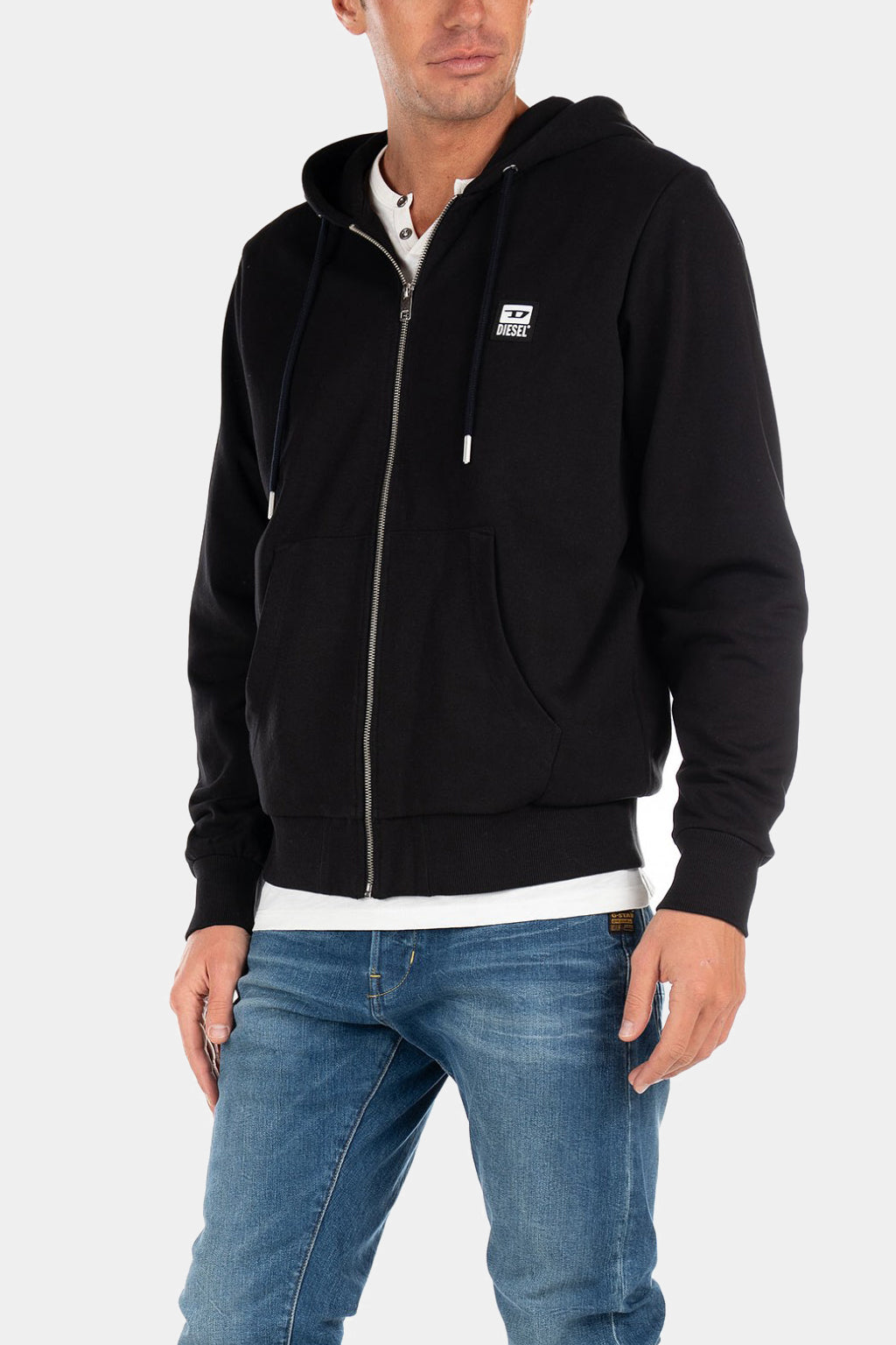 Diesel - Jumper in Cotton With Logo