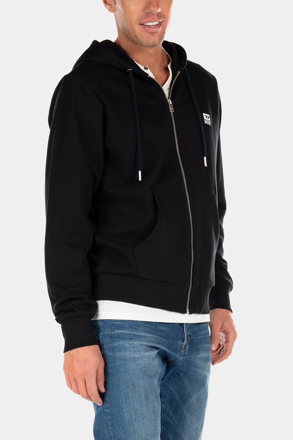 Diesel - Jumper in Cotton With Logo