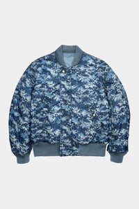 Thumbnail for Diesel - J-Powell-Rev Camouflage Reversible Bomber Jacket