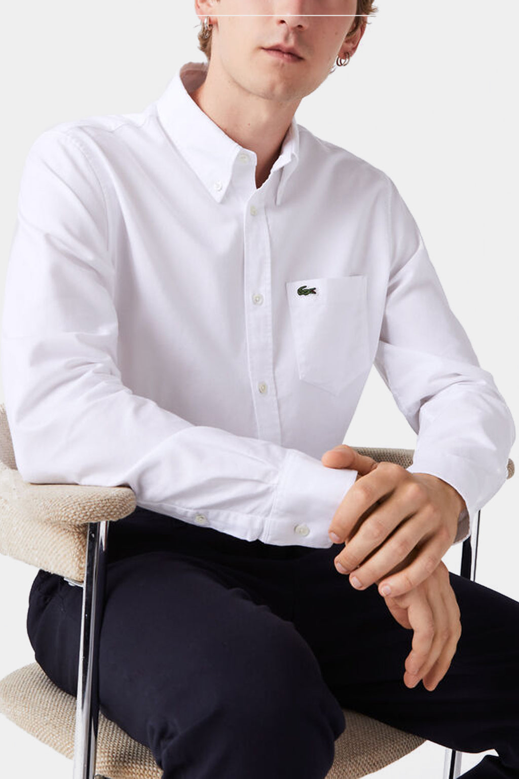 Lacoste - Men's Regular Fit Oxford Cotton Shirt