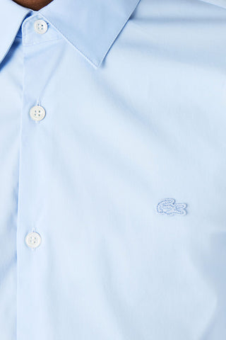 Lacoste - Men's Lacoste Slim Fit French Collar Cotton Poplin Shirt