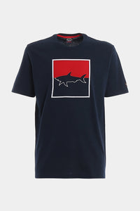 Thumbnail for Paul & Shark Yachting - Shark Logo Embroidery Jersey T-shirt