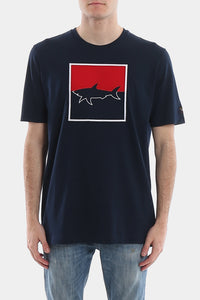 Thumbnail for Paul & Shark Yachting - Shark Logo Embroidery Jersey T-shirt