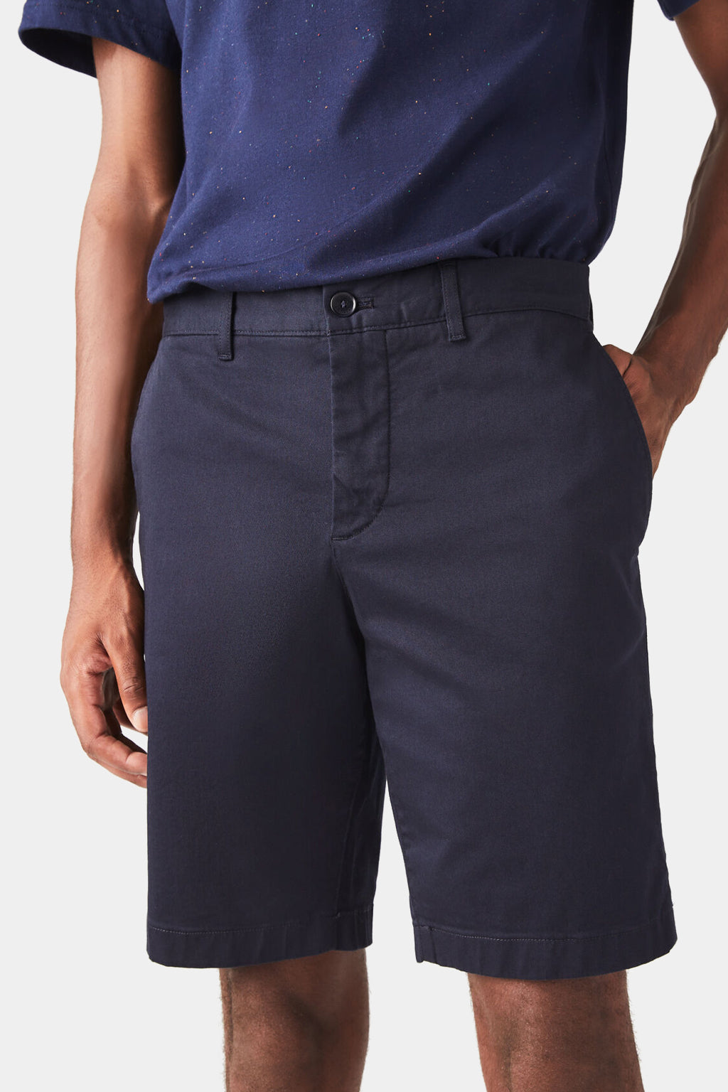 Lacoste - Men's Slim Fit Stretch Cotton Bermuda Shorts
