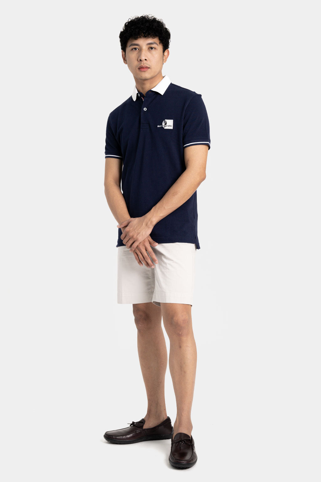 Bianco & Nero - Men's Polo T-Shirt