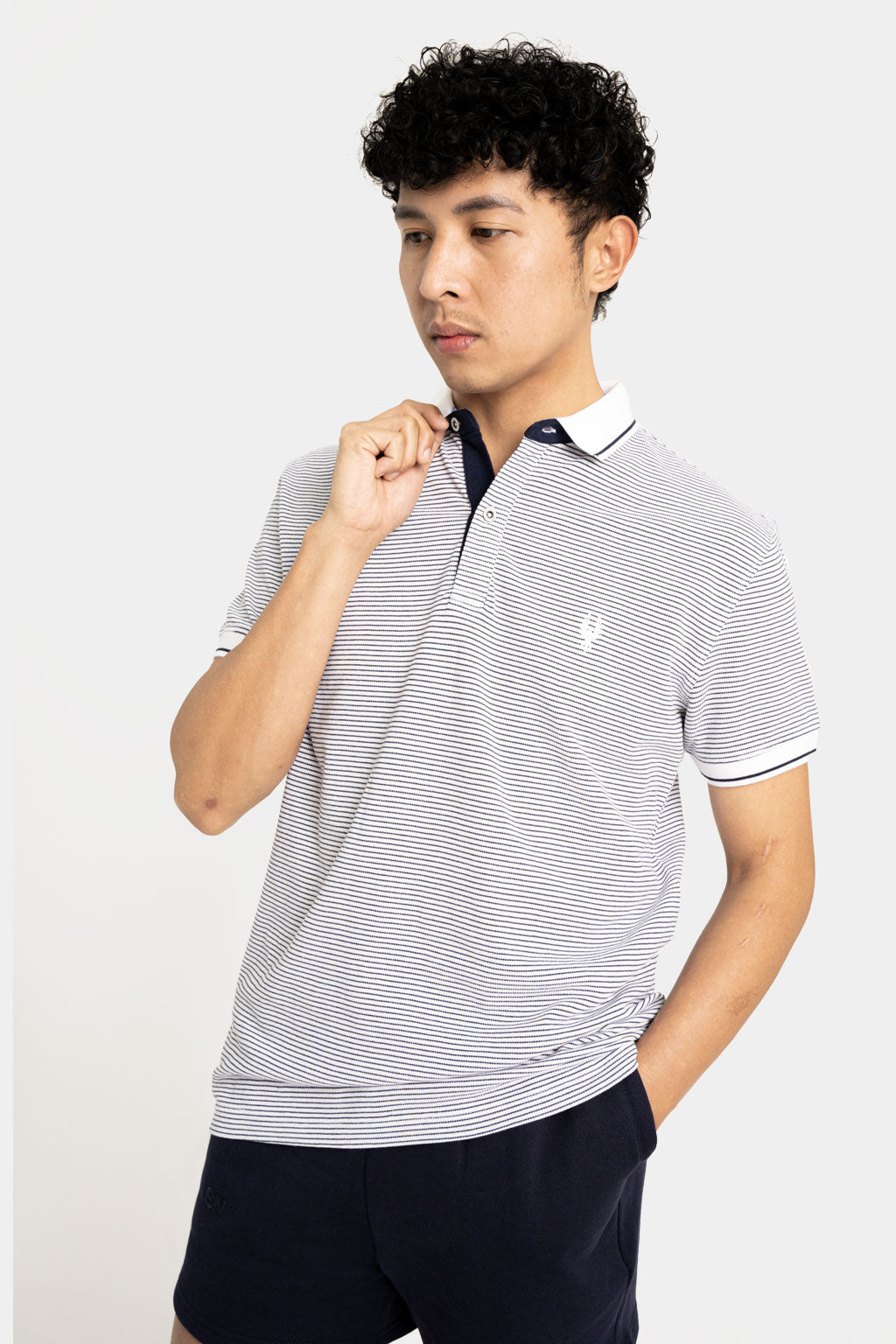 Bianco & Nero - Men's Polo T-Shirt