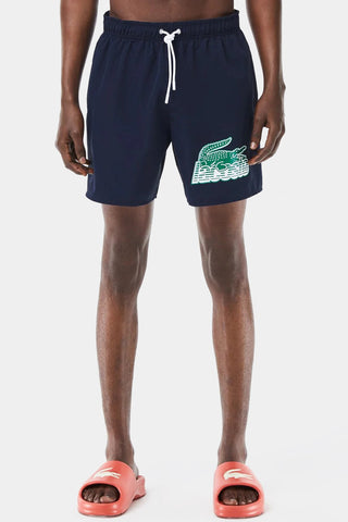 Lacoste - Lacoste Swim Trunks with Large Logo
