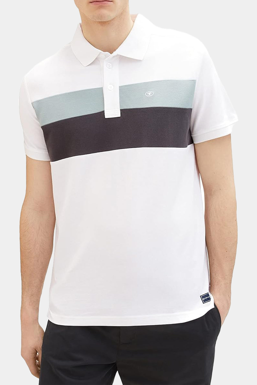 Tom Tailor - Polo Shirt With Logo Print