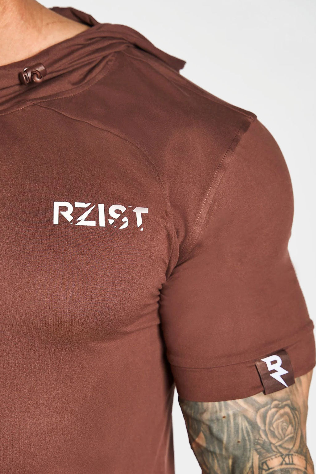 Rzist - Never Settle Light Weight Short Sleeve Hoodie