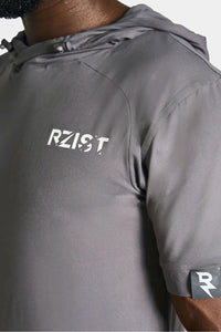 Thumbnail for Rzist - Never Settle Light Weight Short Sleeve Hoodie
