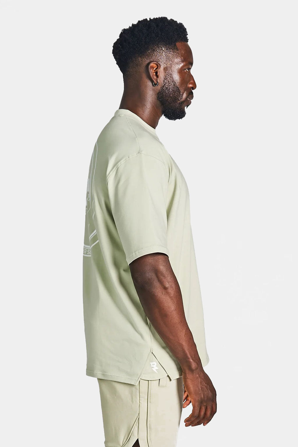 Rzsit - Never Settle Men's Oversized Drop-shoulder T-shirt