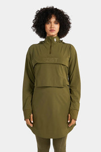 Thumbnail for Rzist - Women's Jet Black 2-in-1 Tear Away Crop Top & Hoodie