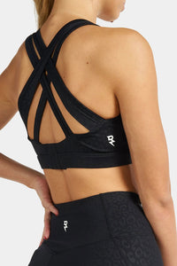 Thumbnail for Rzist - Leopard Performance Sports Bra