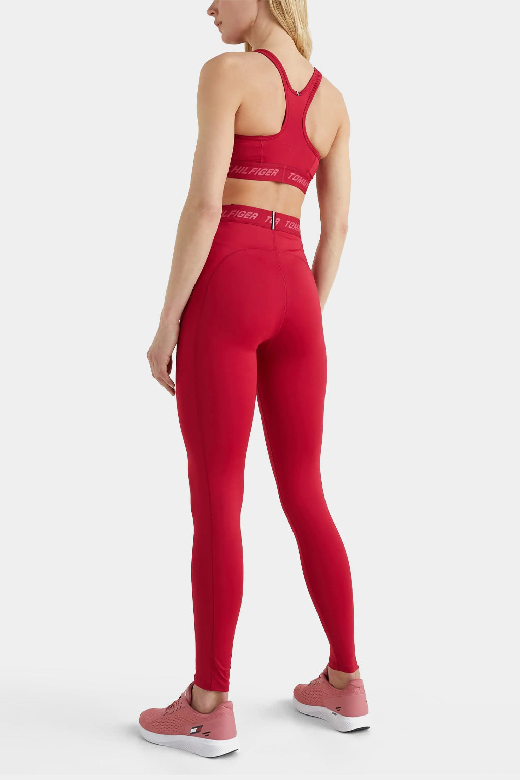 Tommy Hilfiger - Sport Long Leggings With High Rock and Logo