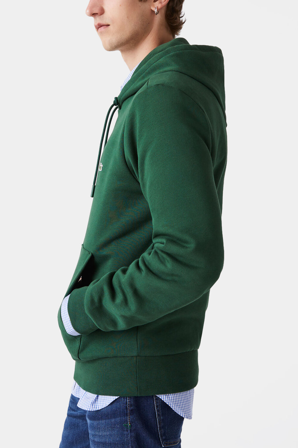 Lacoste - Organic Cotton Hooded Jogger Sweatshirt