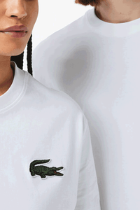 Thumbnail for Lacoste - Unisex Loose Fit Large Crocodile Organic Cotton T-shirt
