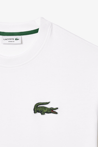 Thumbnail for Lacoste - Unisex Loose Fit Large Crocodile Organic Cotton T-shirt