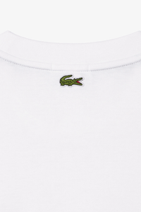 Thumbnail for Lacoste - Unisex Loose Fit Large Crocodile Organic Cotton T-shirt