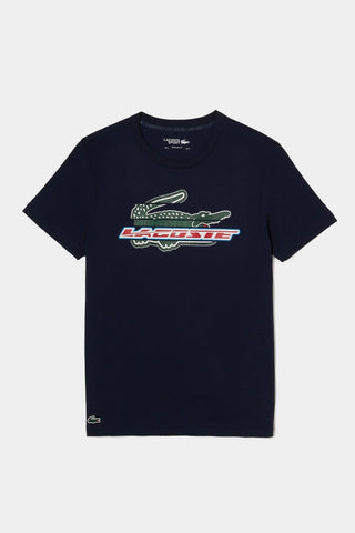 Lacoste - Lacoste Men’s Sport Regular Fit Organic Cotton T-shirt