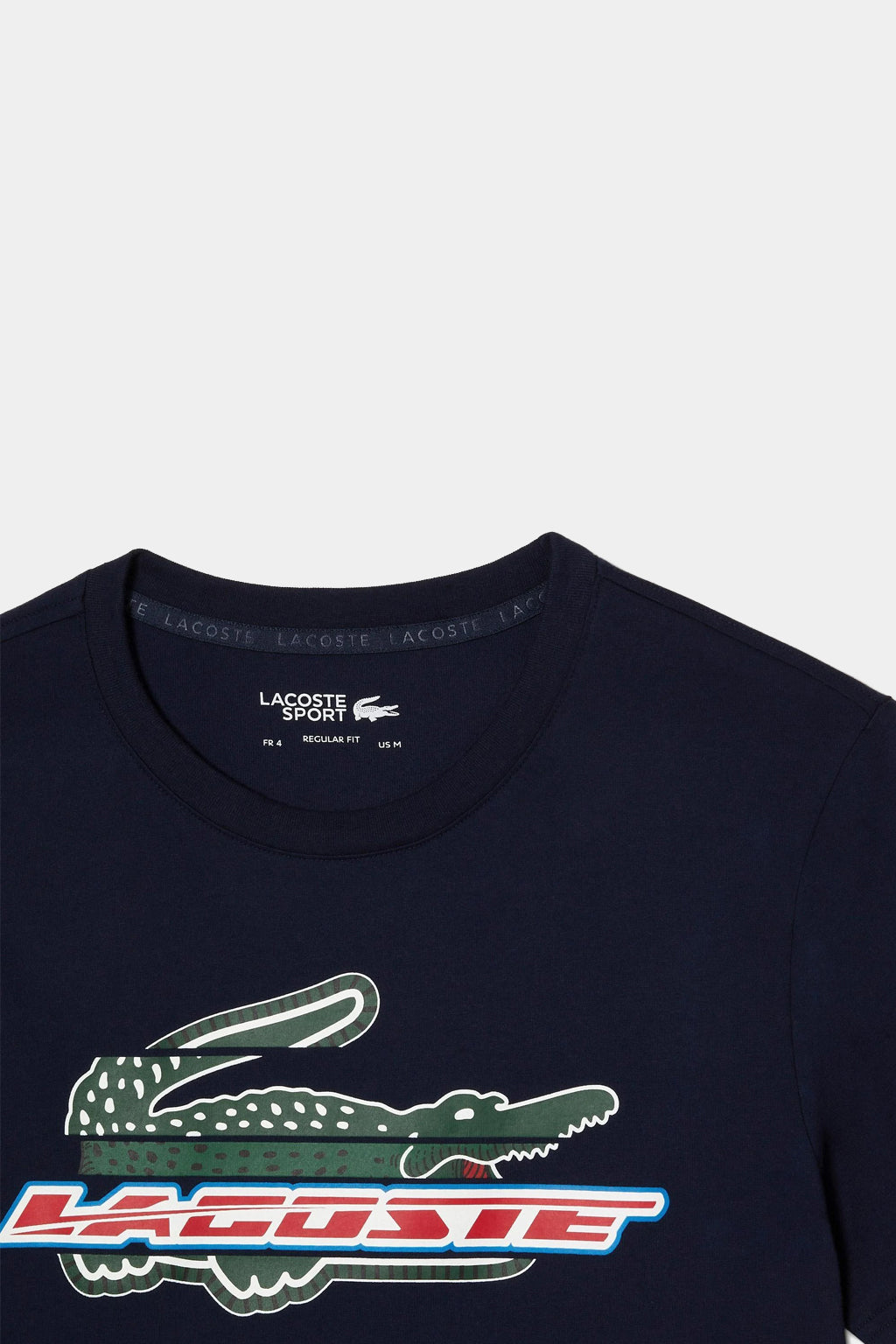 Lacoste - Lacoste Men’s Sport Regular Fit Organic Cotton T-shirt