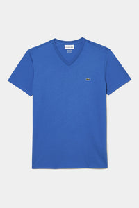 Thumbnail for Lacoste V-neck Pima Cotton Jersey T-shirt