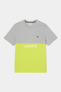 Thumbnail for Lacoste - Men’s Lacoste Regular Fit Cotton Jersey Colourblock T-shirt