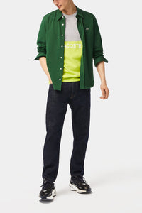 Thumbnail for Lacoste - Men’s Lacoste Regular Fit Cotton Jersey Colourblock T-shirt