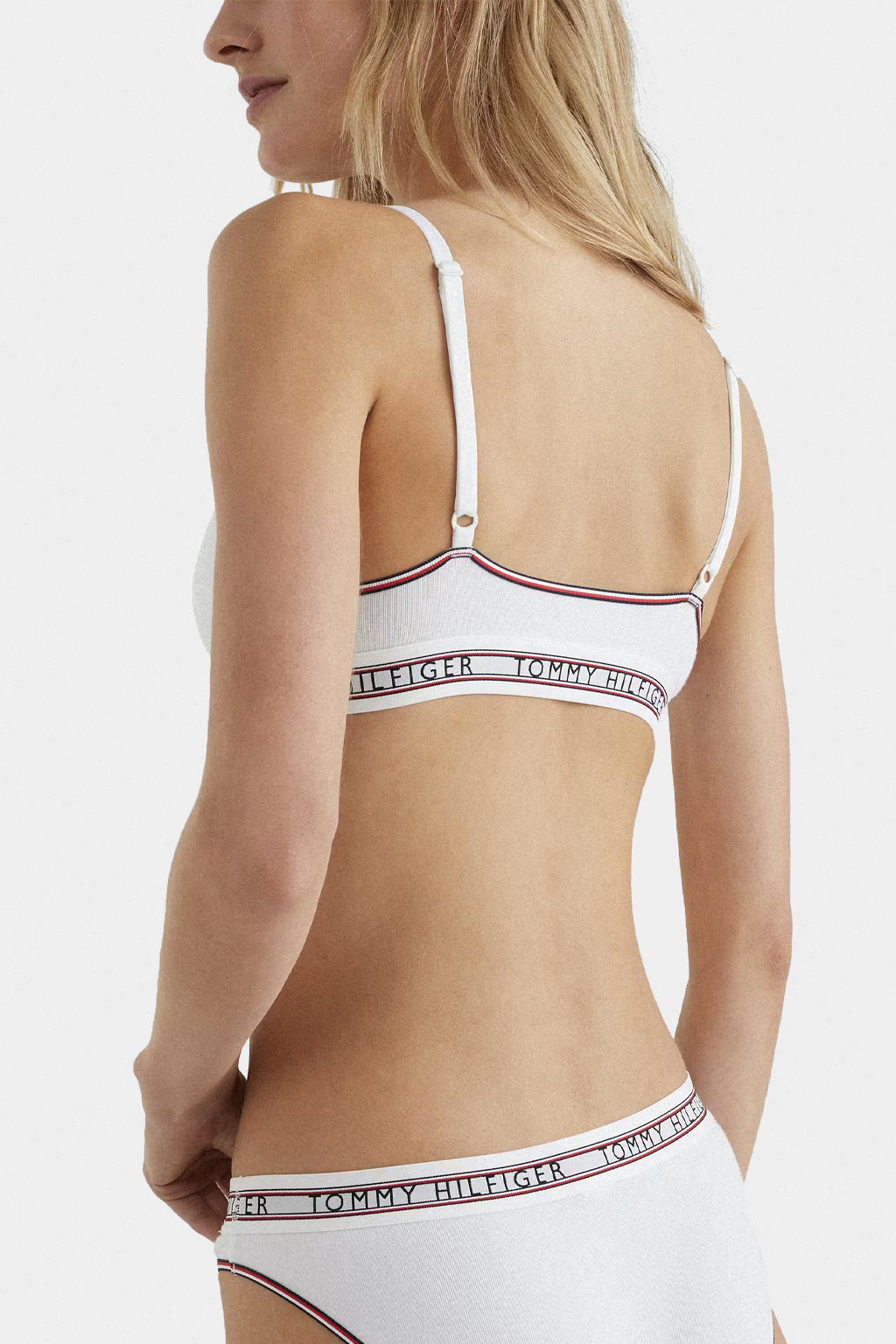 Tommy Hilfiger - Signature Tape Unpadded Triangle Bralette