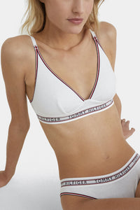 Thumbnail for Tommy Hilfiger - Signature Tape Unpadded Triangle Bralette
