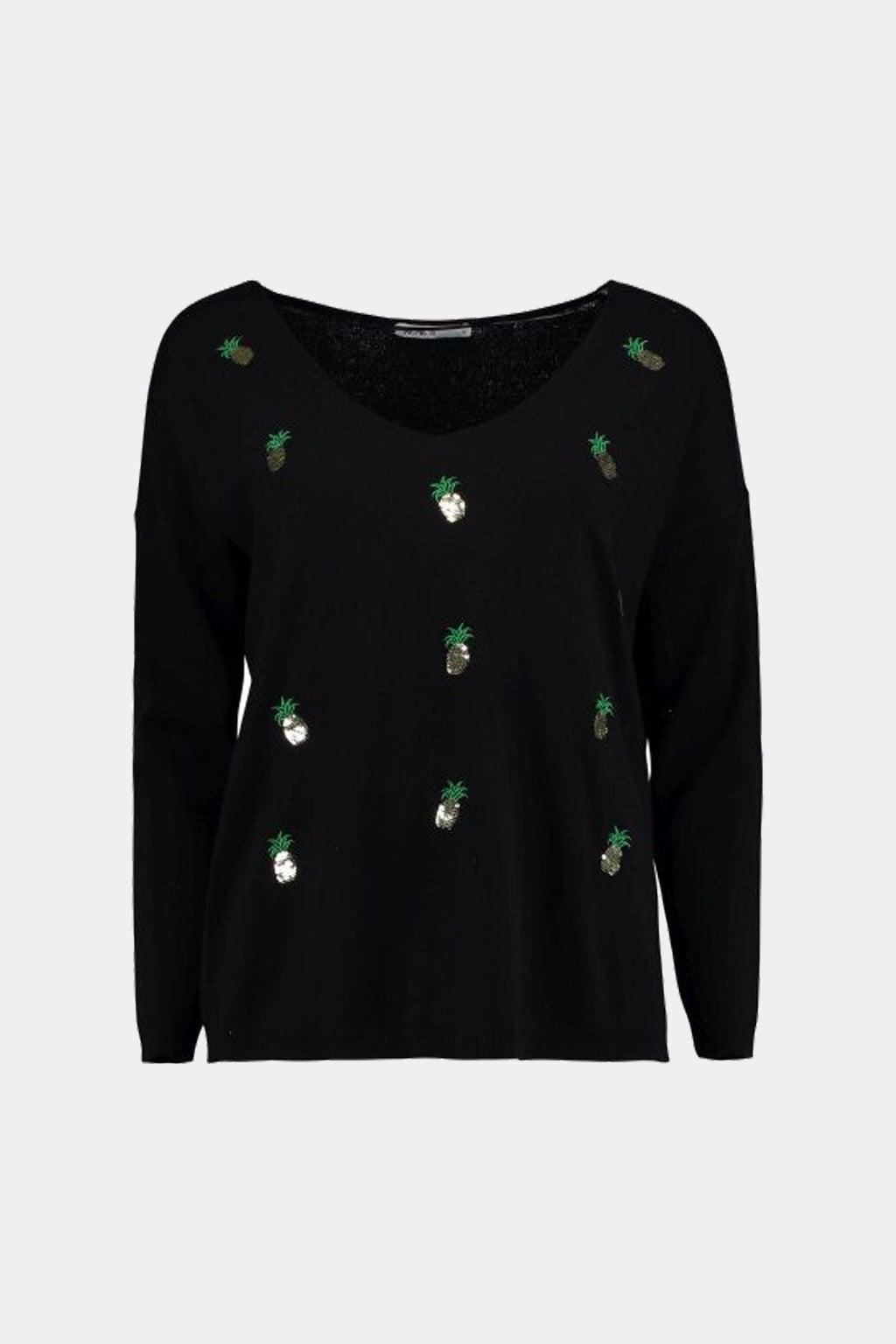 Hailys - Women's Sweatshirt Pineapple Design