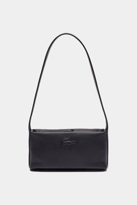 Thumbnail for Lacoste - Small City Court Grain Leather Hobo Bag
