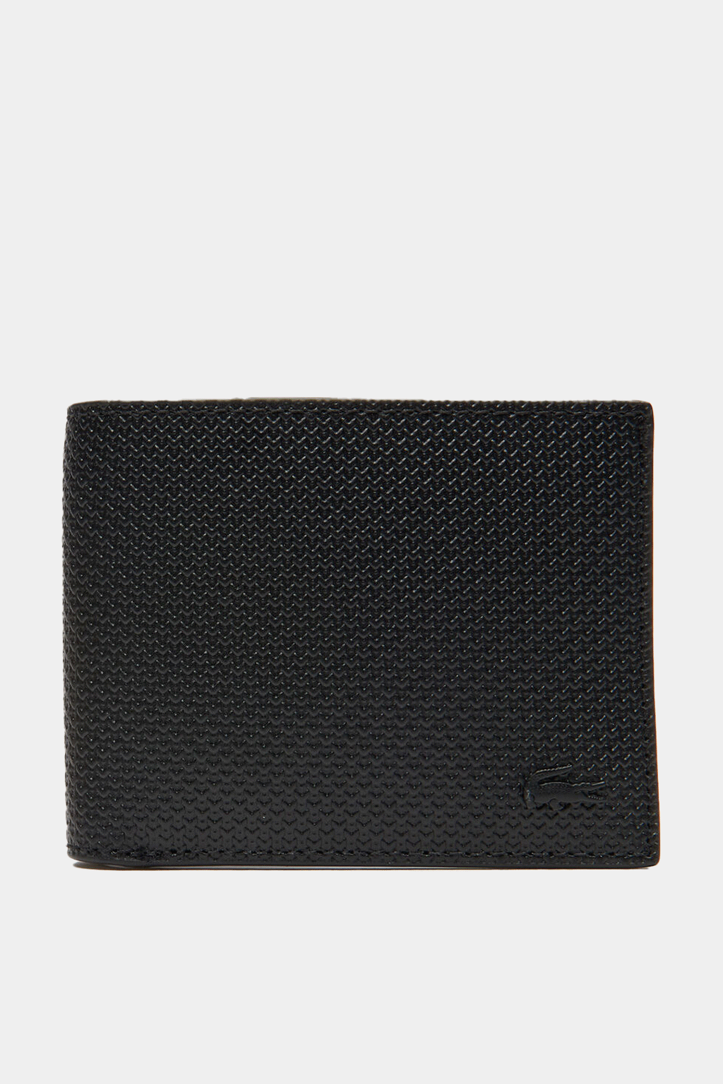 Lacoste - Small Pique Leather Chantaco Billfold Wallet