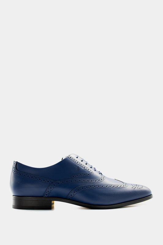 Tod's - Men's Perforated Leather Lace-Up Oxford Shoes