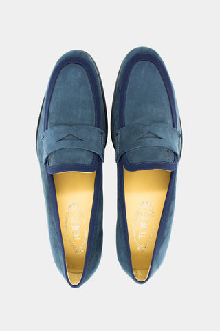 Tod's - Regimental Suede Moccasins