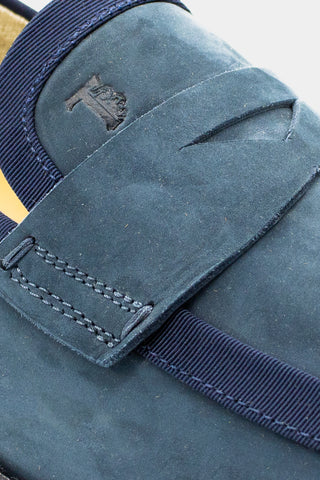 Tod's - Regimental Suede Moccasins