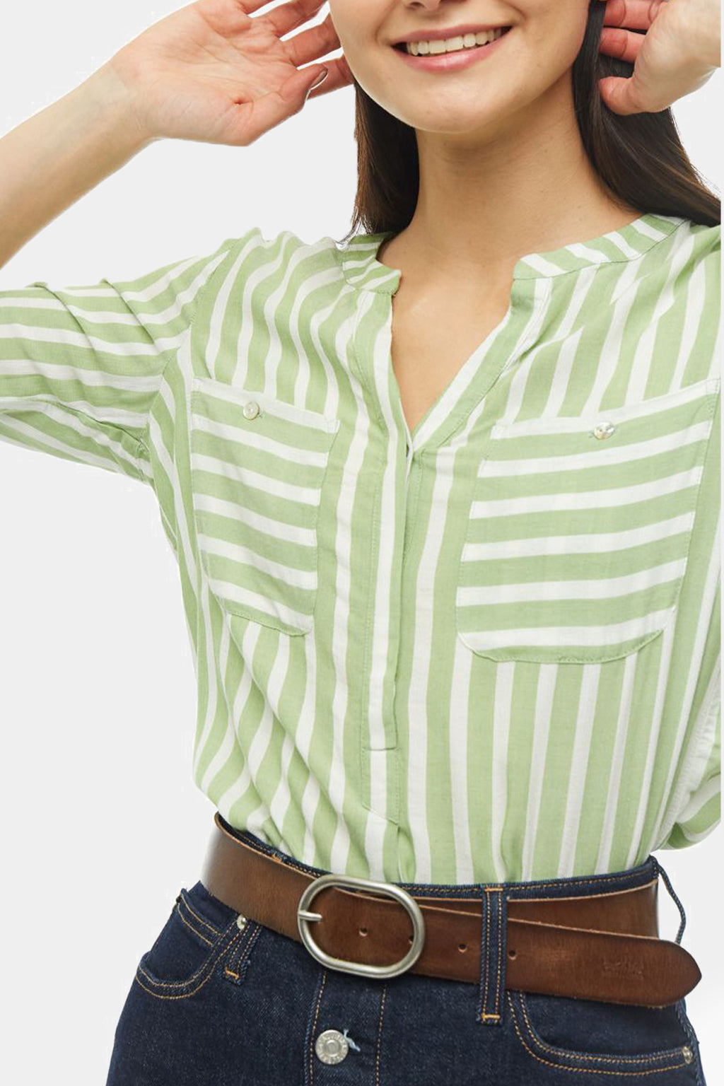 Tom Tailor - Women's Striped Blouse