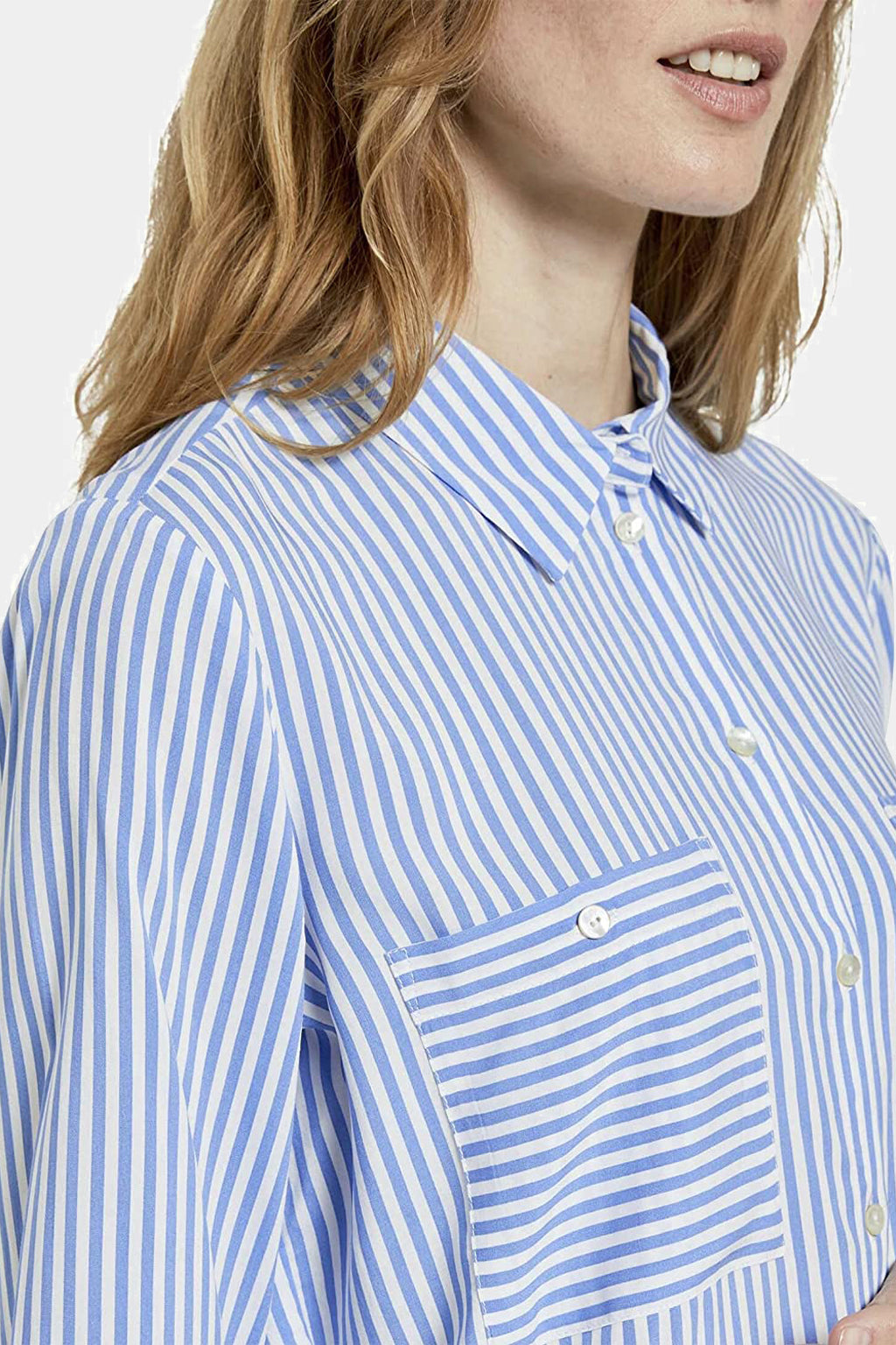 Tom Tailor - Vertical Blouse Printed Stripe