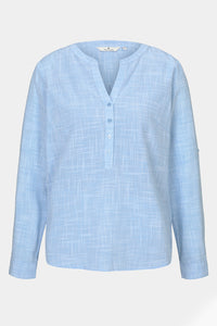 Thumbnail for Tom Tailor - Structured Henley Blouse