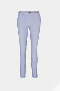 Thumbnail for Tom Tailor - Chino Trousers With Fabric Belt, Organic Cotton