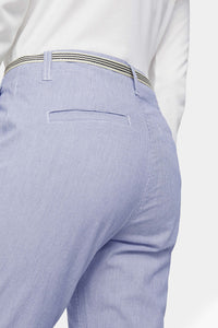 Thumbnail for Tom Tailor - Chino Trousers With Fabric Belt, Organic Cotton