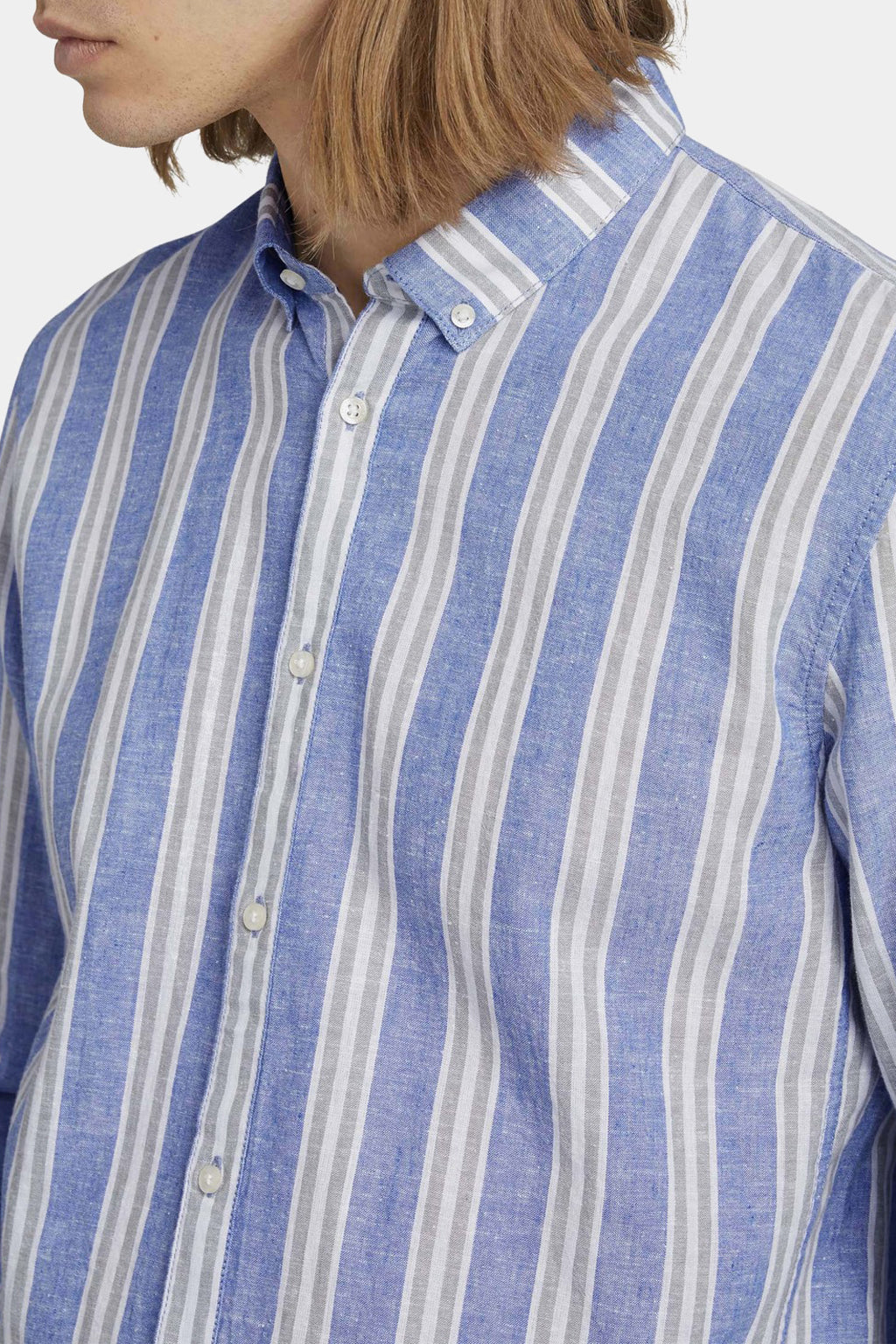 Tom Tailor - Linen Strips Shirt