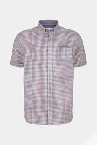 Thumbnail for Tom Tailor - Checked short-sleeved shirt