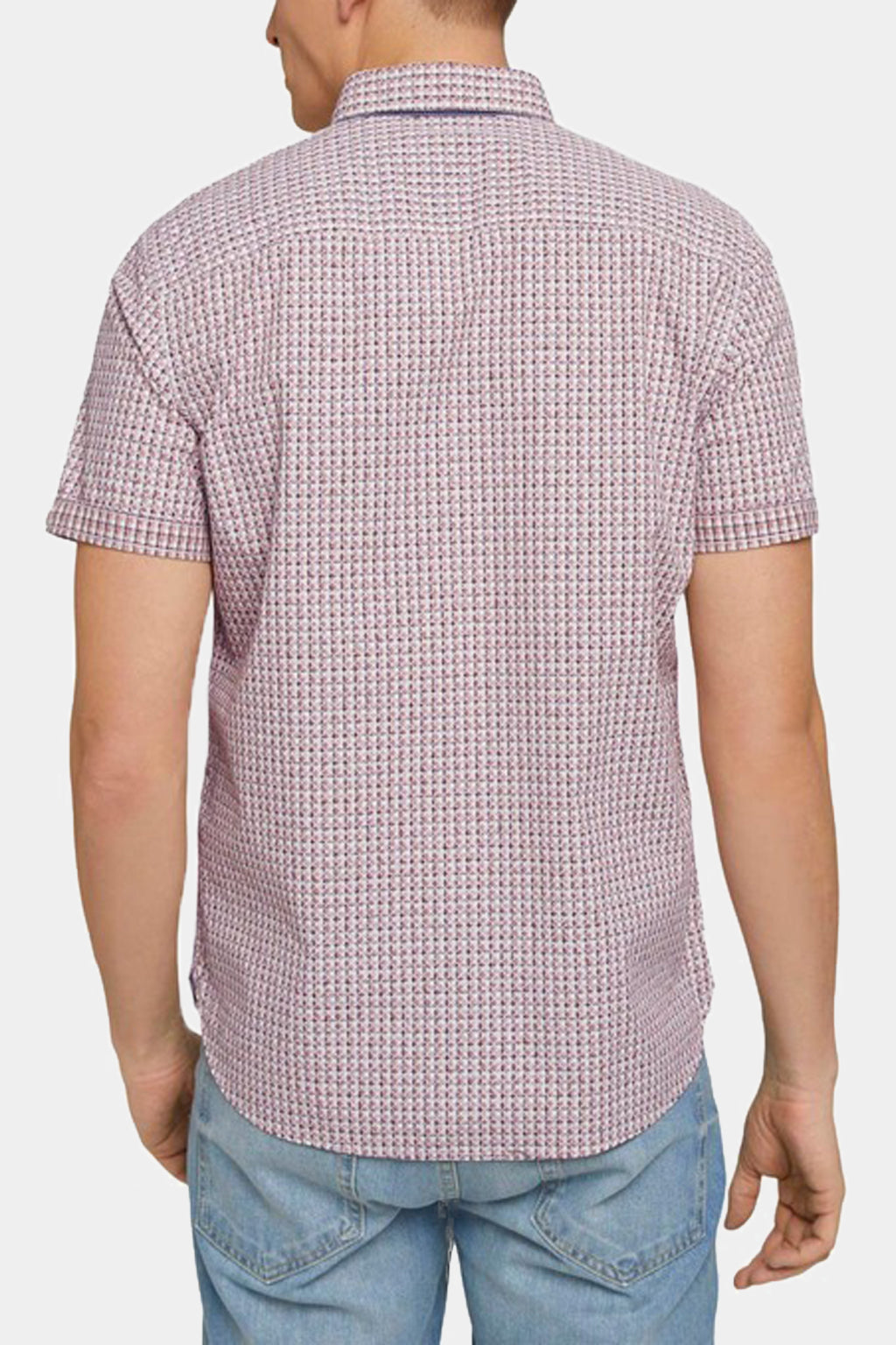 Tom Tailor - Checked short-sleeved shirt