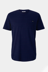 Thumbnail for Tom Tailor - T-Shirt With Textured Stripes