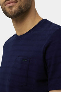 Thumbnail for Tom Tailor - T-Shirt With Textured Stripes