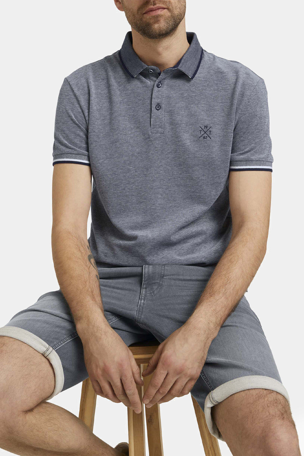 Tom Tailor - Structured Polo Shirt
