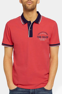 Thumbnail for Tom Tailor - Printed Polo Shirt